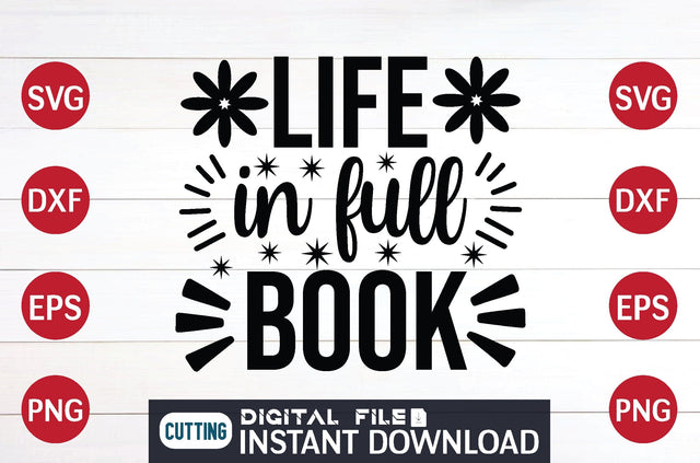Life in full book svg SVG designer krishna 