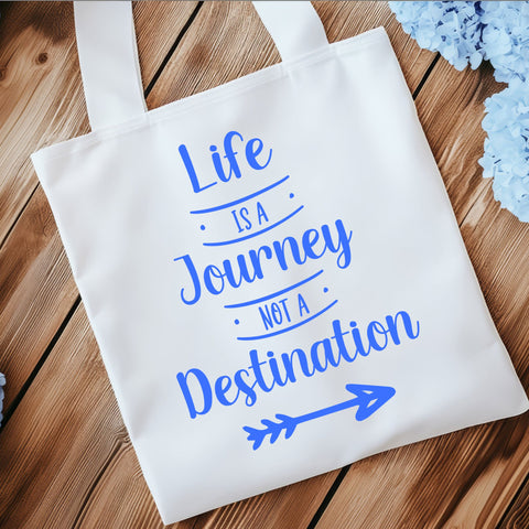 Life is a Journey Not a Destination SVG Bundle | Inspirational Quote PNGs | Motivational Saying Cut Files | Commercial Use Instant Download SVG Paige Cole Studio 