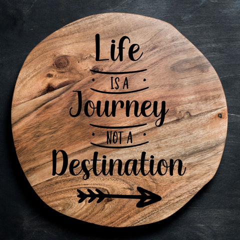 Life is a Journey Not a Destination SVG Bundle | Inspirational Quote PNGs | Motivational Saying Cut Files | Commercial Use Instant Download SVG Paige Cole Studio 
