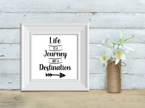 Life Is A Journey Not A Destination SVG SVG Paige Cole Studio 