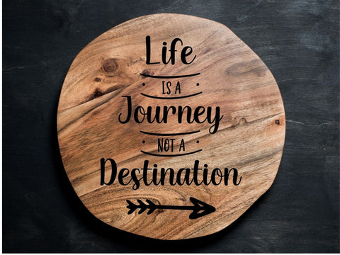 Life Is A Journey Not A Destination SVG SVG Paige Cole Studio 