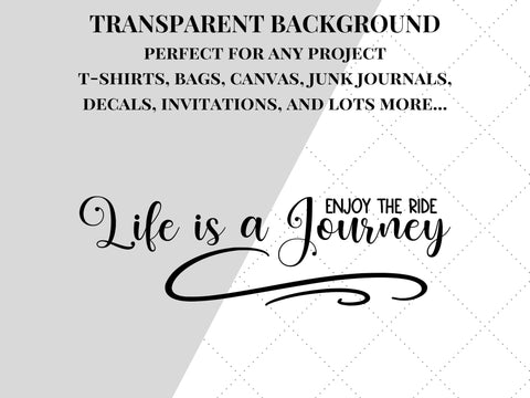 Life Is A Journey SVG | Life PNG SVG Paige Cole Studio 