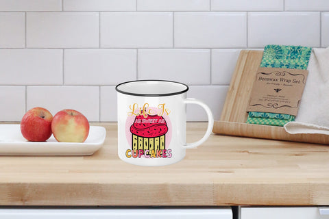 Life is As Sweet As Cupcakes, Funny Kitchen Sublimation Sublimation CraftLabSVG 