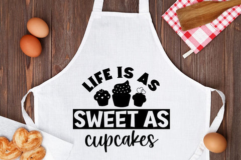 Life is as sweet as cupcakes SVG Design SVG Designangry 