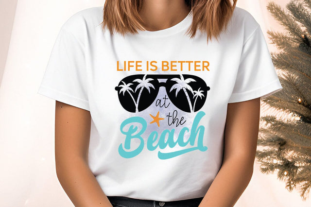 Life is better at the beach PNG Design Sublimation Designangry 