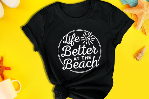 Life is Better at the Beach SVG Cut File SVG CraftLabSVG 