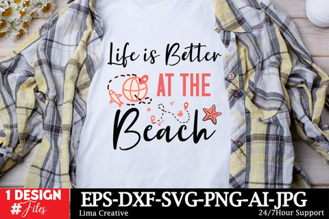 Life is better at the Beach SVG Design,Summer SVG,Summer SVG Design,Summer Shirt Design,Summer Sublimation PNG,Beach SVG Cut File SVG Insomnia Std 