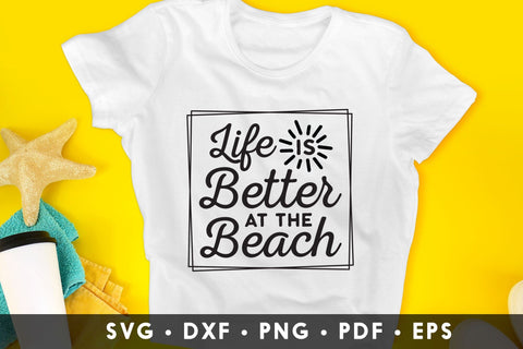 Life is Better at the Beach SVG SVG CraftLabSVG 