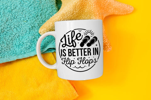Life is Better in Flip Flops, Beach SVG SVG CraftLabSVG 