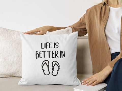 Life Is Better In Flip Flops SVG SVG Paige Cole Studio 