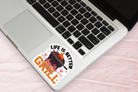 Life is better Sticker Design Sublimation Regulrcrative 
