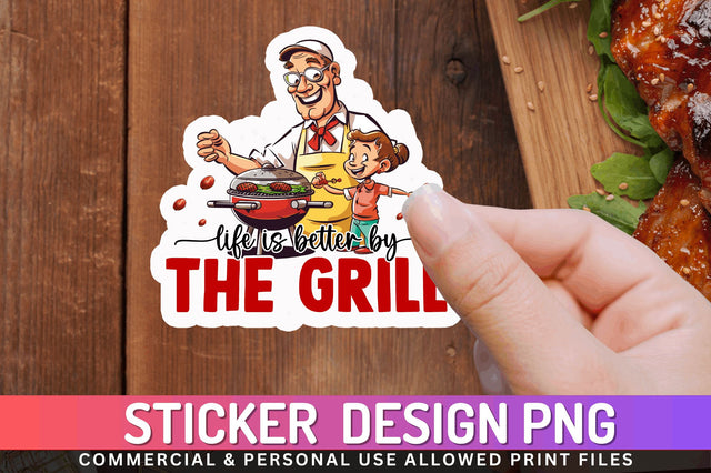 Life is better Sticker Design Sublimation Regulrcrative 