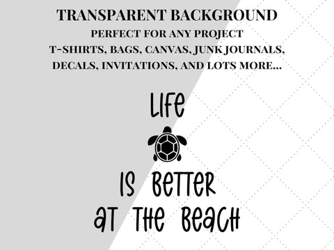 Life Is Better SVG | Beach PNG SVG Paige Cole Studio 