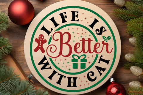Life is better with cat SVG Angelina750 