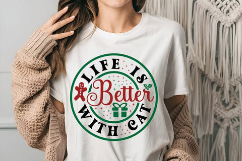 Life is better with cat SVG Angelina750 