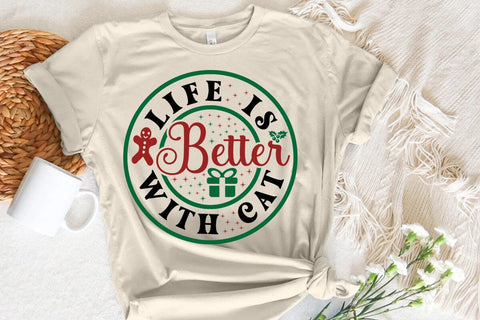 Life is better with cat SVG Angelina750 