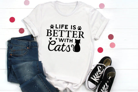 Life is Better with Cats SVG SVG CraftLabSVG 