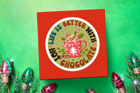 Life is better with Sticker Design Sublimation Regulrcrative 