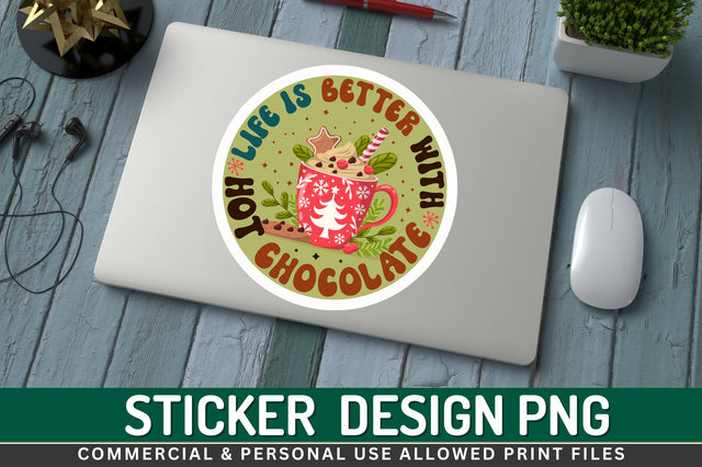 Life is better with Sticker Design Sublimation Regulrcrative 