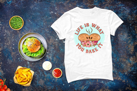 Life is What You Bake It, Funny Kitchen Sublimation Sublimation CraftLabSVG 