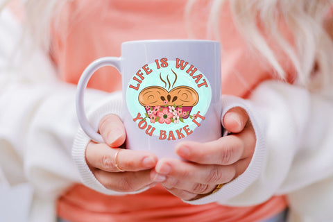 Life is What You Bake It, Funny Kitchen Sublimation Sublimation CraftLabSVG 