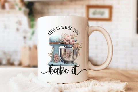 Life Is What You Bake It Sublimation Design Sublimation BijouBay 