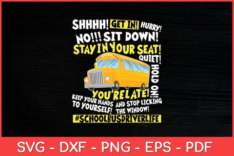 Life Last Day Of School Teacher School Bus Driver Funny Svg Design SVG artprintfile 