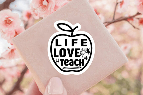 life love teach SVG Angelina750 