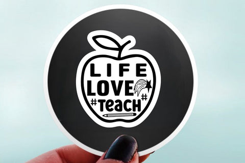 life love teach SVG Angelina750 