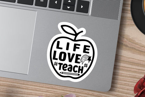 life love teach SVG Angelina750 