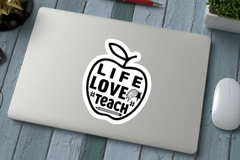 life love teach SVG Angelina750 