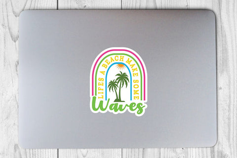 Lifes a beach make some waves SVG Angelina750 