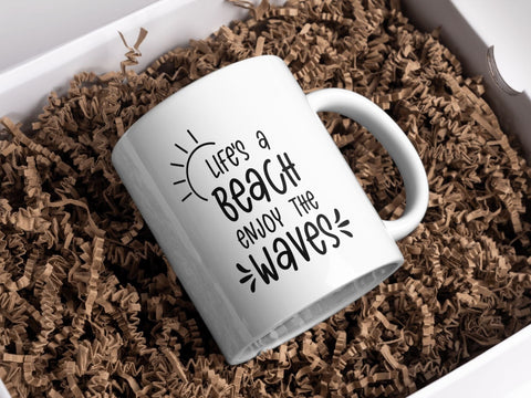 Lifes A Beach SVG | Vacation PNG SVG Paige Cole Studio 