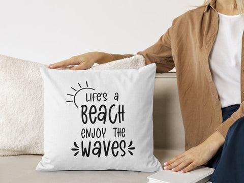 Lifes A Beach SVG | Vacation PNG SVG Paige Cole Studio 