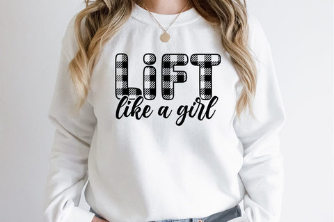 Lift like a girl SVG Design SVG Designangry 