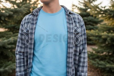 Light blue t-shirt mockup design Mock Up Photo Designangry 