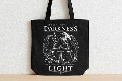 Light In Darkness Christian Faith PNG | Angel Sublimation PNG SVG BillahCrafts 