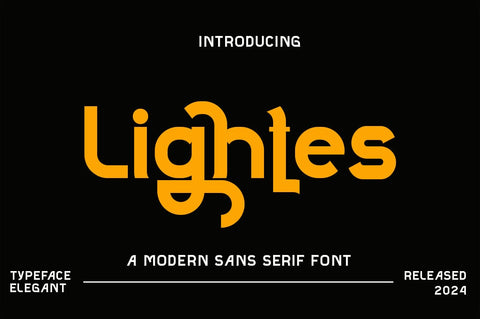 Lightes Font gatype 