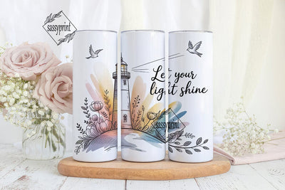 Lighthouse Tumbler Wrap PNG Sublimation sassyprint 