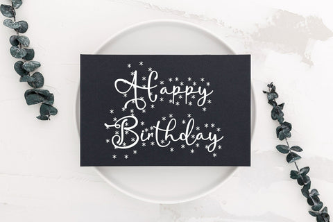 Lightning Christmas Font Afandi Studio 