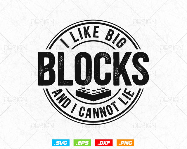 Like Big Blocks Building Master Builder Bricklayer Svg Png, Mason life, Construction Svg, SVG Files for Cricut, Clipart, Instant download SVG DesignDestine 