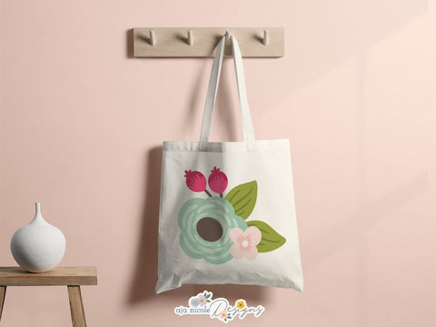 Lil’ Blooms Floral Cut File SVG Aja Nicole Designs 