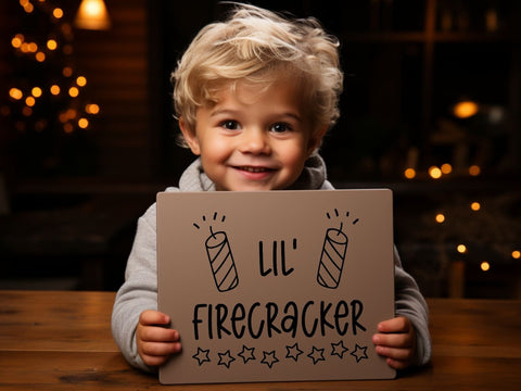 Lil Firecracker SVG | Fourth of July PNG SVG Paige Cole Studio 