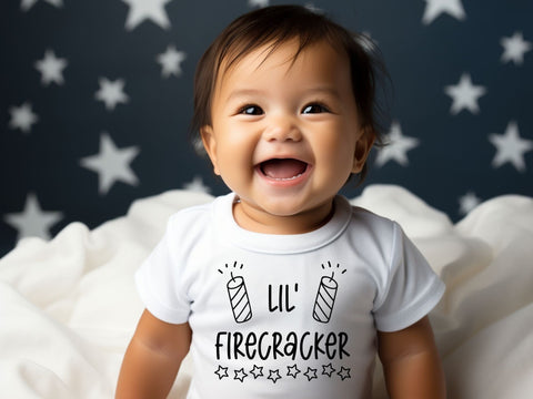 Lil Firecracker SVG | Fourth of July PNG SVG Paige Cole Studio 