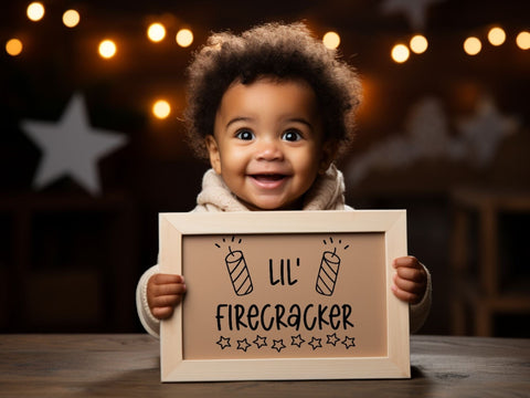 Lil Firecracker SVG | Fourth of July PNG SVG Paige Cole Studio 