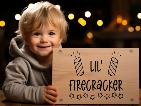Lil Firecracker SVG | Fourth of July PNG SVG Paige Cole Studio 