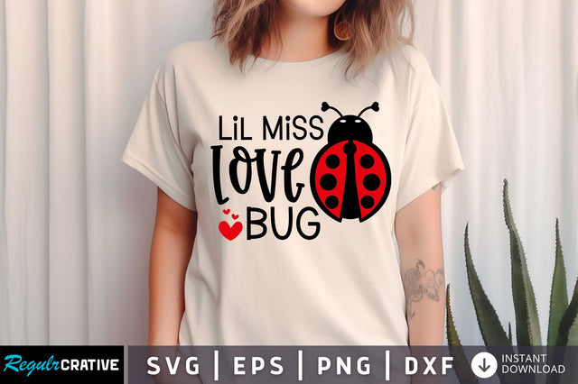 Lil miss love bug SVG design SVG Regulrcrative 