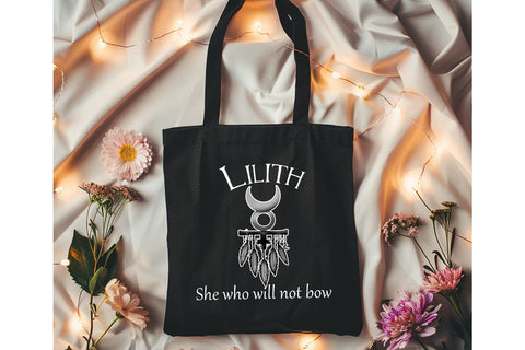 Lilith She Who Will Not Bow witchy Dark Feminine Gothic SVG Willow Paige Farms 
