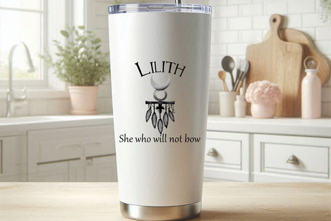 Lilith She Who Will Not Bow witchy Dark Feminine Gothic SVG Willow Paige Farms 