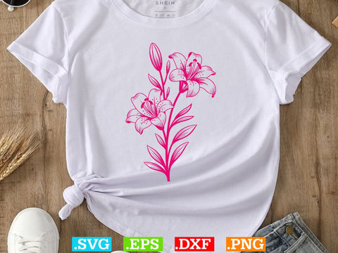 Lily Svg Bundle, Lily Flower svg, Lily Cut File svg SVG Creativeart88 